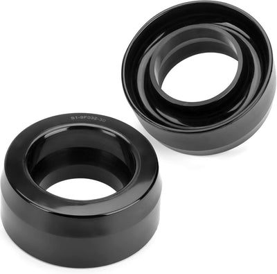 3" Front Coil Spring Leveling Kit for 1994-2018 Dodge Ram 1500/2500/3500 2WD (Black, 2-PCS)