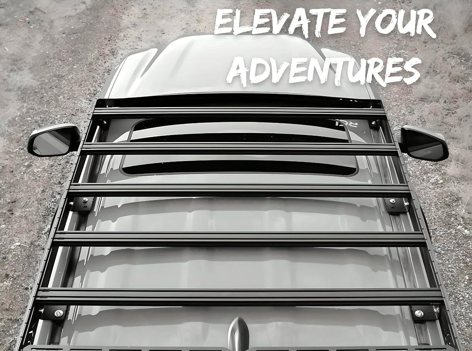 Heavy Duty Top Roof Rack Compatible with 2005-2023 Tacoma Double Cab - OHMU
