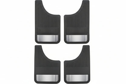 Heavy Duty Mud Flaps with Night Reflectors - 4-Pack Front & Rear