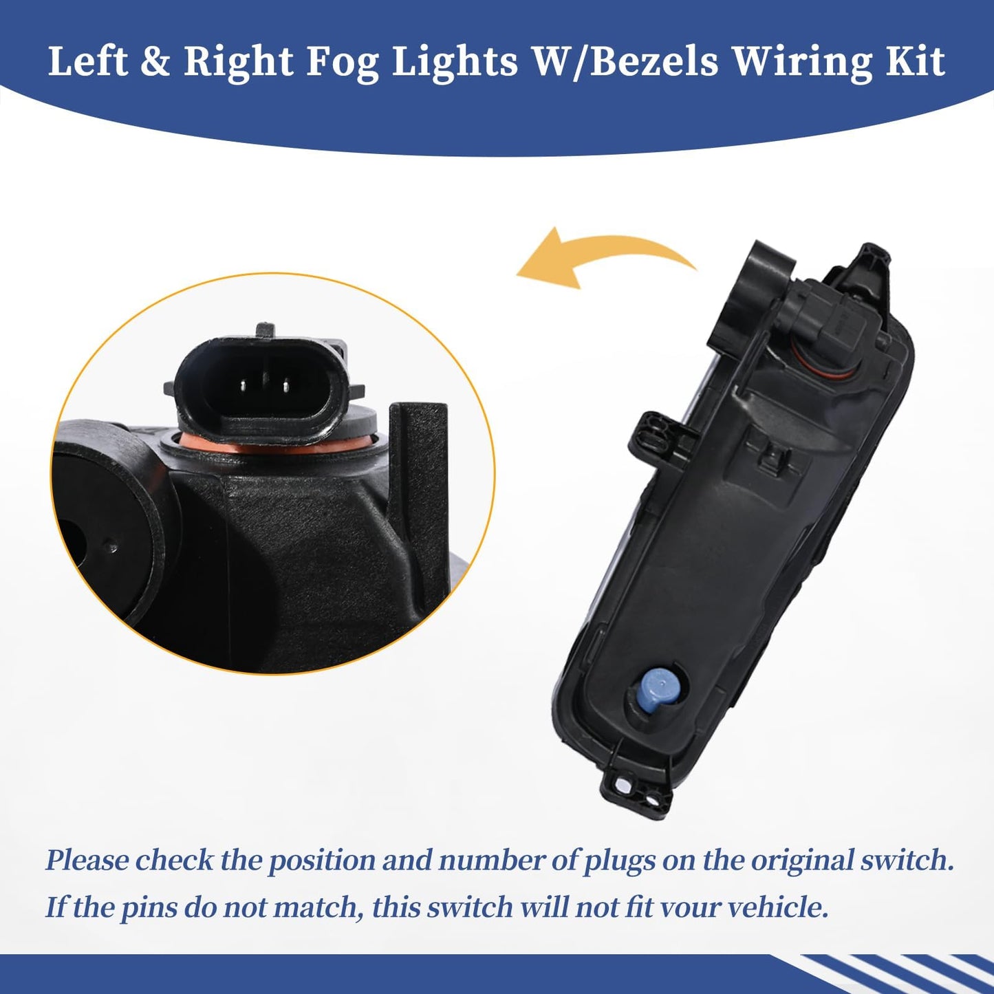 Ford Transit Fog Lights Kit with Clear Lens