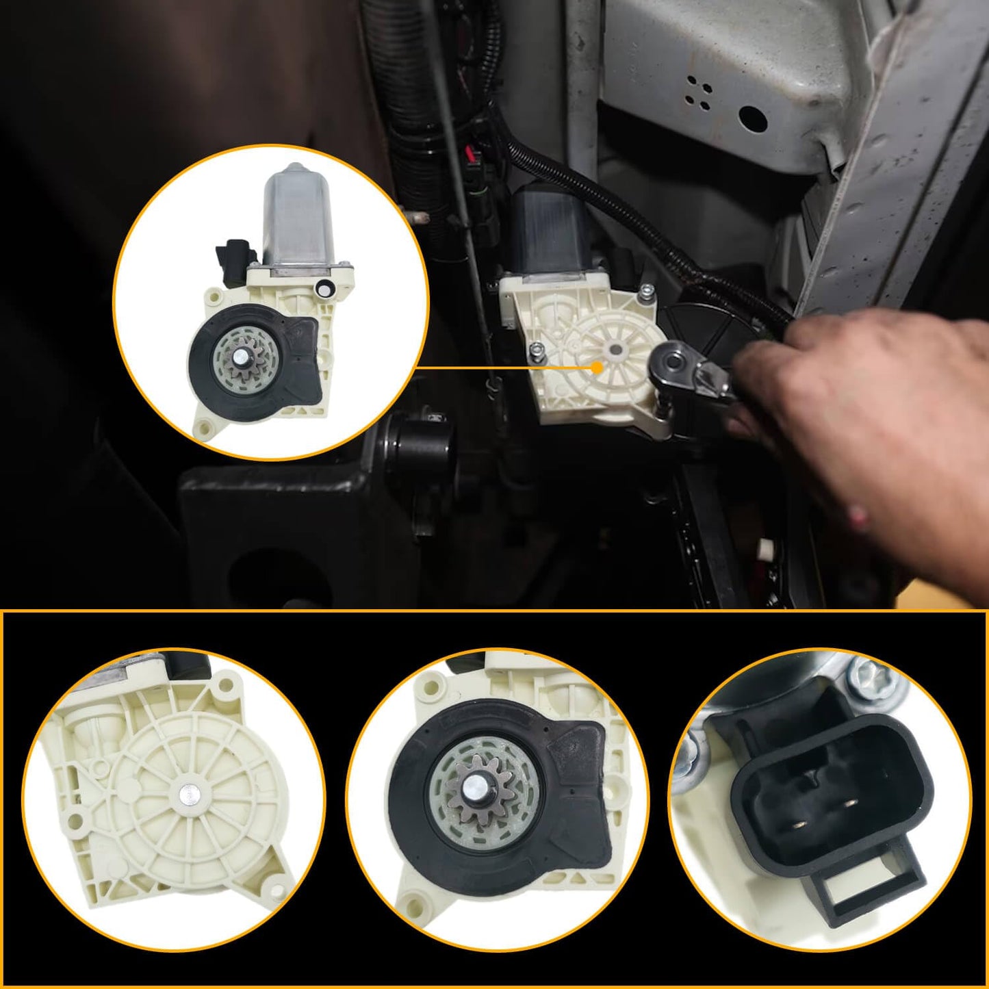 Electric Side Step Motor Replacement for AMP Research Power Step