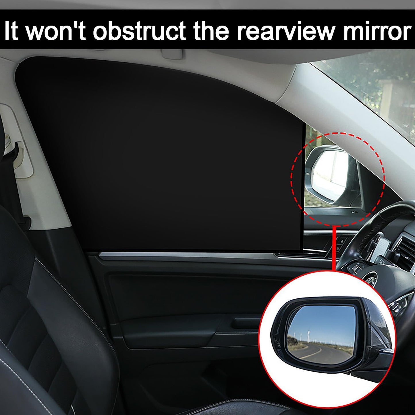 Magnetic Car Window Sunshades for Dodge Caravan UV Protection