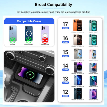 Ford Bronco Wireless Charging Pad Replacement