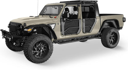 Gladiator Running Board Side Step Slider Nerf Bars for Jeep Gladiator JT Pickup Truck 2020-2026