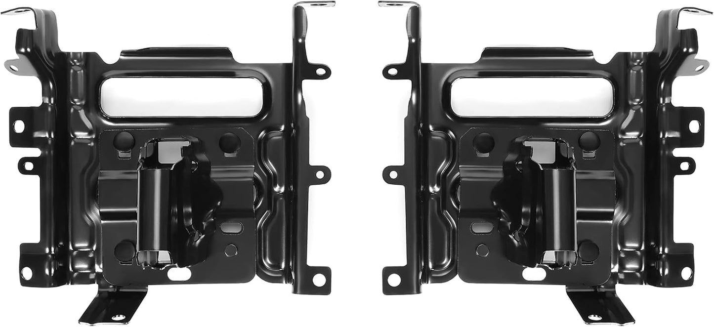 Front Bumper Bracket (Left & Right) for 2013-2024 Ram 1500/Classic - Black Steel, Replaces 68232485AA