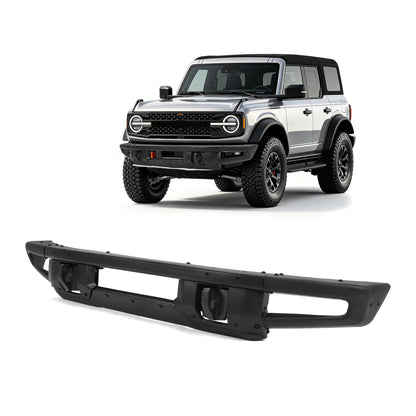 Bronco Steel Front Bumper with Sensor Holes