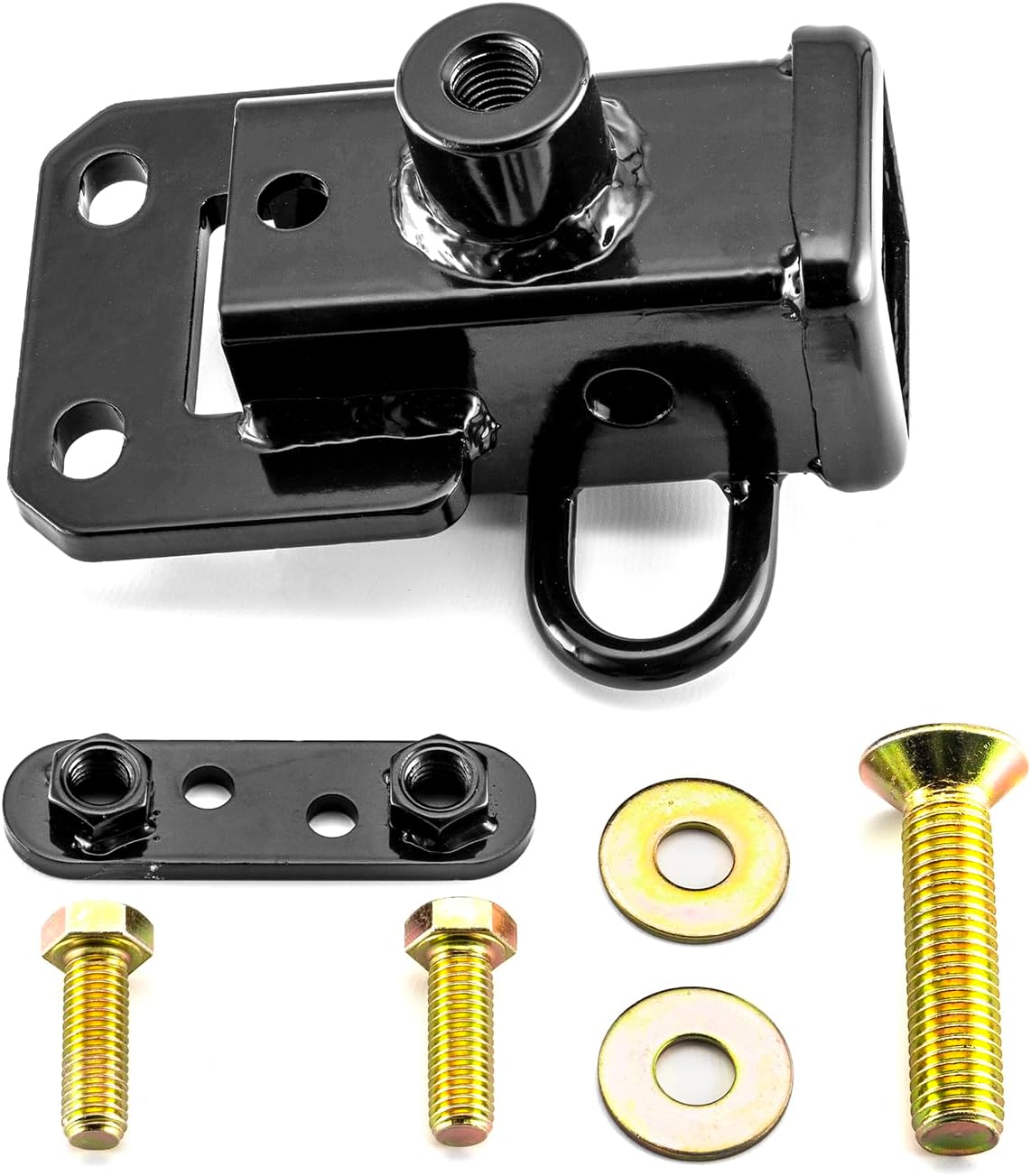 WeiSen 2" Rear Trailer Hitch Receiver Class 3 Towing Hitch Compatible with Dodge Ram 1500 1500 5th Gen (DT) with Factory Class 3 Towing Bumper, Black