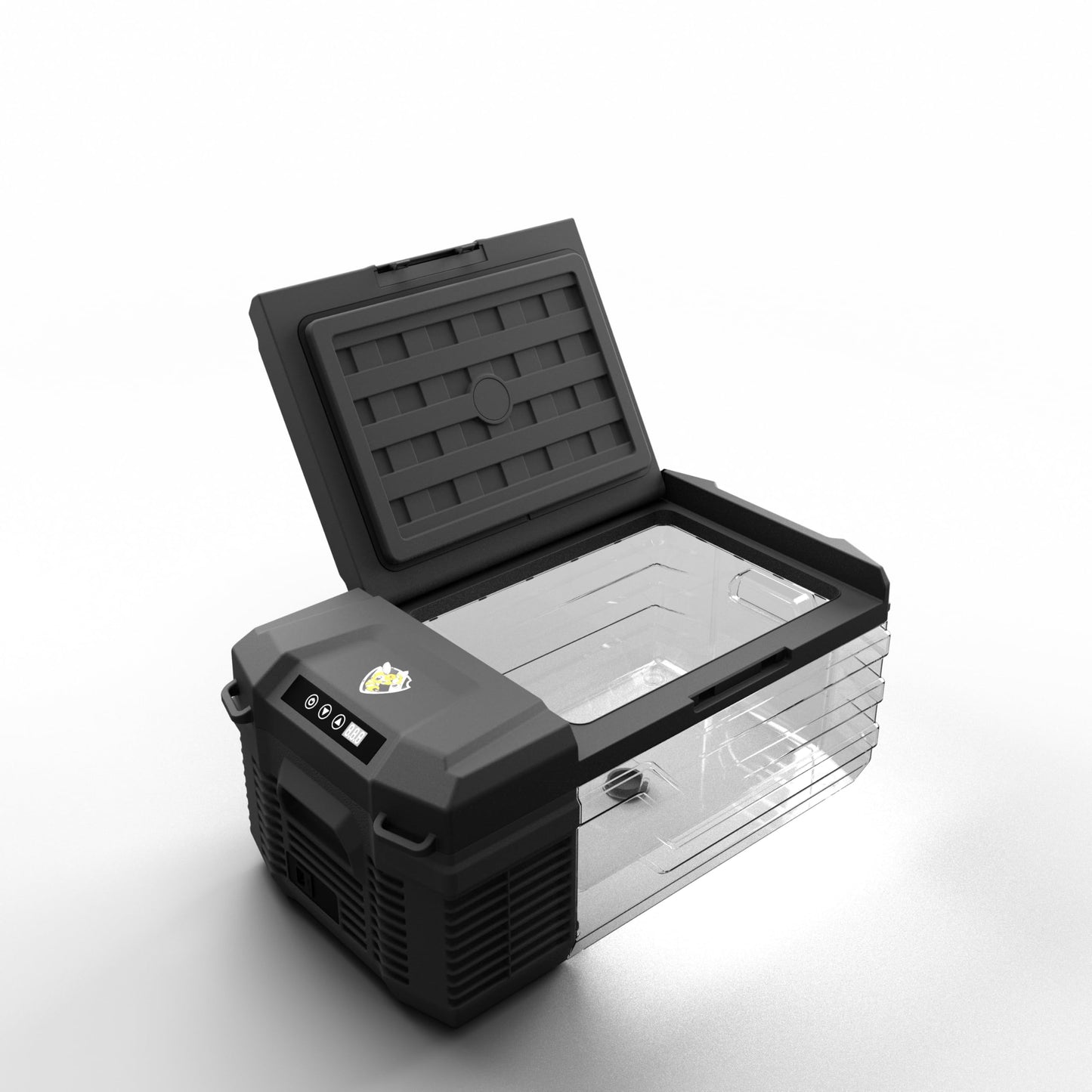 12V 16Qt Electric Cooler/Freezer - -4℉~68℉, Portable for Camping/Truck/RV
