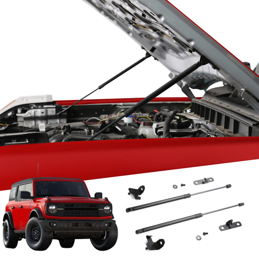 Ford Bronco Front Hood Lift Support, Easy Install, Progressive Lift