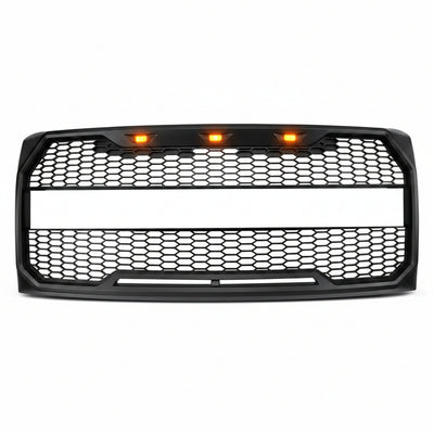 F-150 LED Front Bumper Grille with Amber Lights
