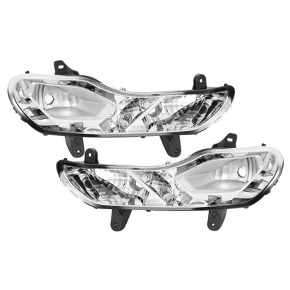 Clear Lens Front Bumper Fog Lamps for 2013-2016 Ford Escape Kuga