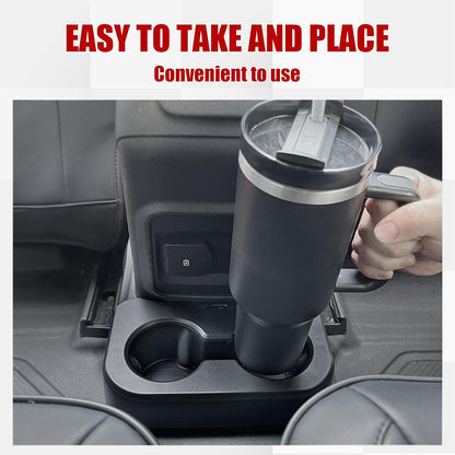 Removable Rear Dual Cup Holder for 2021-2024 Ford Bronco 2/4-Door (Excludes 2025)