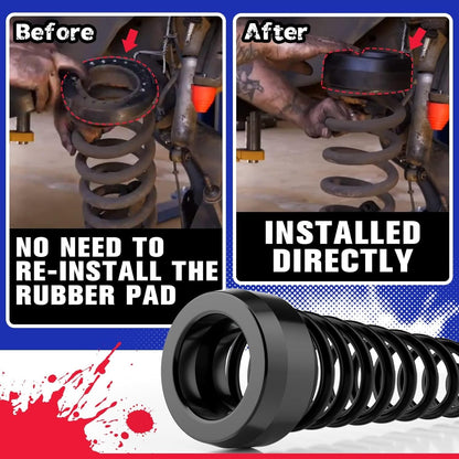 3" Front Coil Spring Leveling Kit for 1994-2018 Dodge Ram 1500/2500/3500 2WD (Black, 2-PCS)