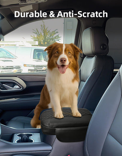 Thickened Console Cover (1.2") for 2019-2025 Chevy/GMC Trucks & SUVs (Bucket Seats) - 2 Pockets