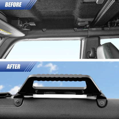 Bronco 4-Door LED Grab Handles, Aluminum Grip