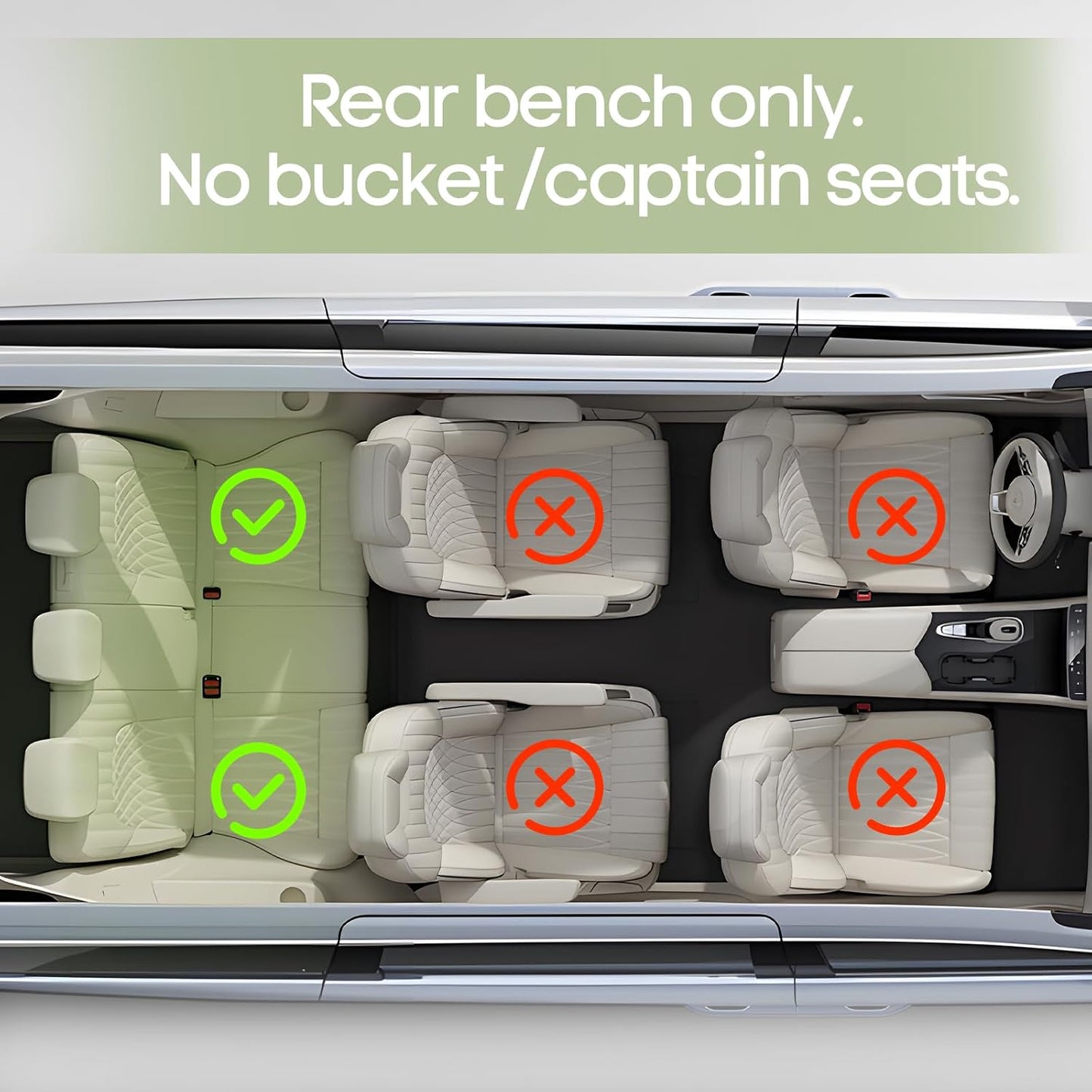 Hard-Bottom Dog Seat Extender w/3 Mesh Windows - Waterproof Strong Support for Car/Truck/SUV