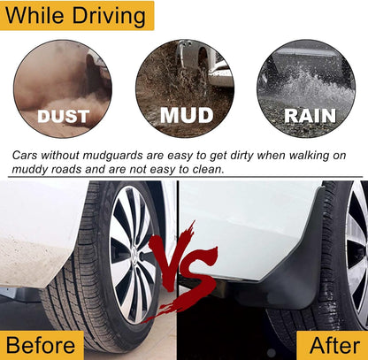 Mud Flaps Splash Guards w/Hardware Kit Replacement for 2010-2023 Toyota 4Runner - OHMU
