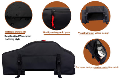 UV & Waterproof Winch Cover for 8000-13500 lbs Electric Winches (Black)