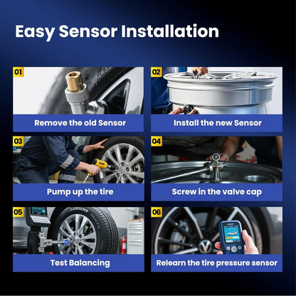 315Mhz Pre-Programmed TPMS,Compatible with:Ford F150,F-150 2015-2020/ Escape 2020-2024/ Fusion 2016-2021/ Mustang 2015-2023/ Ranger 2019-2021,Tire Pressure Monitoring Sensor OE# F2GZ1A189A(Set of 4)