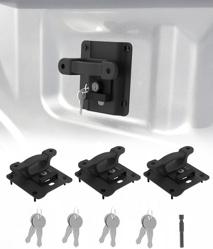 Heavy-Duty Tie Down Anchors (4-Pack) for Ford F-Series - 1000 lb Capacity, Rust-Resistant