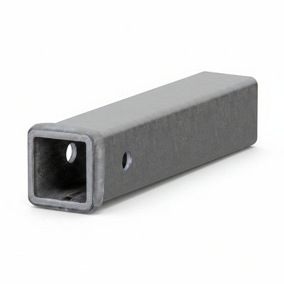 2"x2" 12" Receiver Tube - Raw Finish
