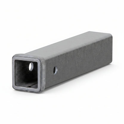 2"x2" 12" Receiver Tube - Raw Finish