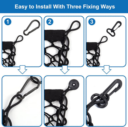 Heavy Duty Elastic Cargo Net (18"x50") for Ford, Chevy & GMC Pickup Beds