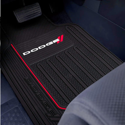 Elite 'Dodge' Floor Mat Set (4-PCS) - Black