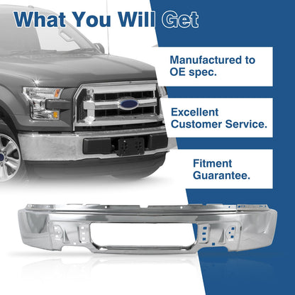 Ford F-150 Steel Front Bumper Bar