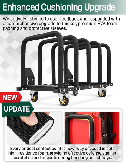 Heavy-Duty Door Hanger Storage Rack for Jeep Wrangler, Gladiator & Ford Bronco 4-Door