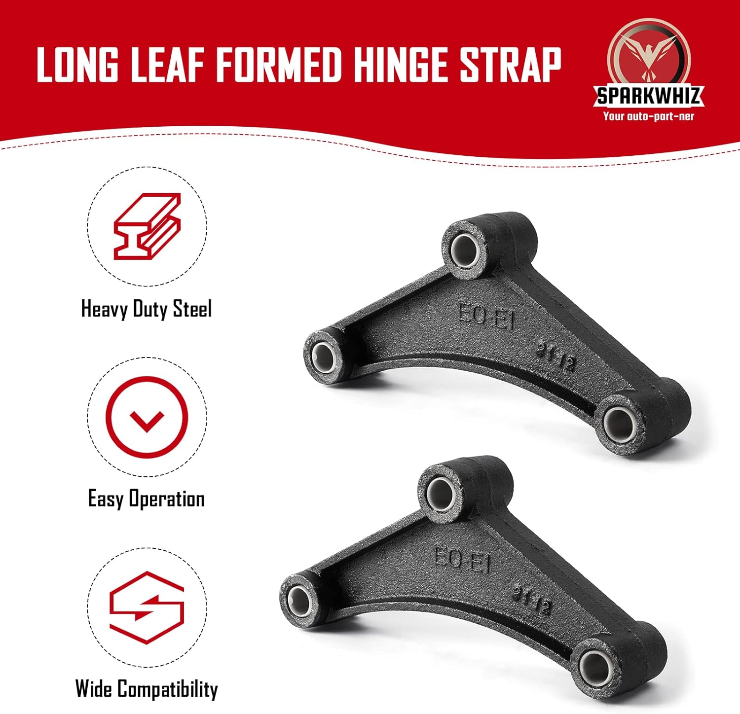 Trailer Shackle Kit (3.5K -5.2K Axles) - OHMU