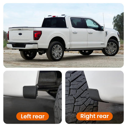 Mud Flap Delete Kit for 2021-2026 Ford F-150 2WD/4WD