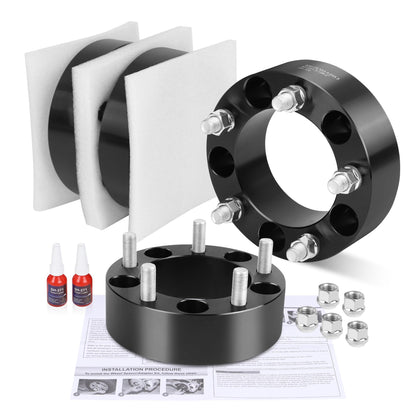 2" Hubcentric Wheel Spacers 5x139.7 for 2012-2018 Ram 1500 - M14x1.5 Studs, 108mm Bore