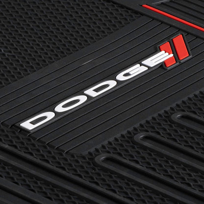 Elite 'Dodge' Floor Mat Set (4-PCS) - Black