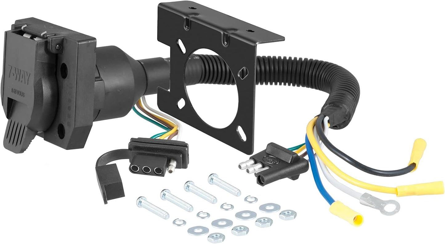 Dual-Output 4-to-7 Pin Trailer Adapter - 57672