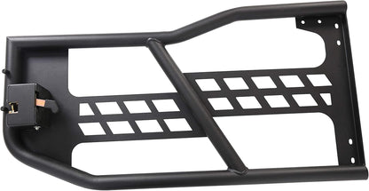 Front & Rear Tubular Half Doors for 2007-2018 Jeep Wrangler JK 4-Door