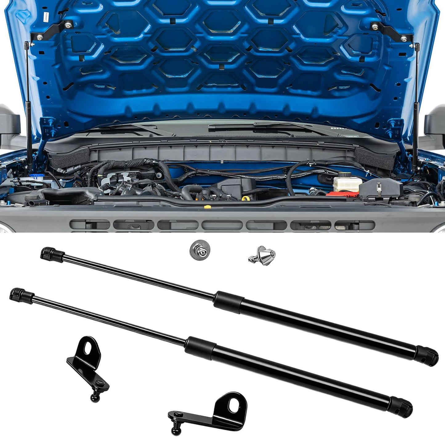 Front Hood Lift Supports for Ford Bronco 2021-2026
