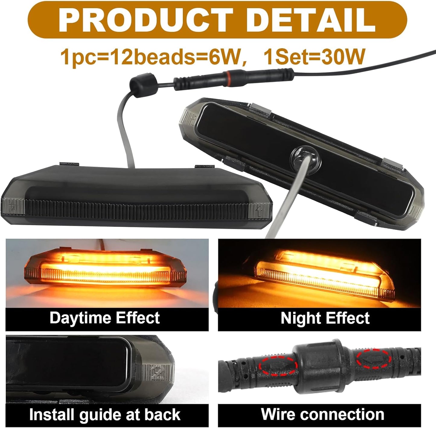 LED Grill Lights for 2019-2021 Chevy Silverado 1500 Grille Racing Lights Fits Custom Trail Boss WT Models Only,No Drill Installation,Silverado Accessories (Amber Style, 5)