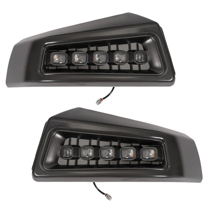F150 Front Bumper with LED Fog Lights, Crew/Extended Cab