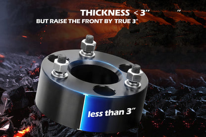 3" Front & 2" Rear Full Leveling Kit for 2004-2020 Ford F-150 2WD/4WD
