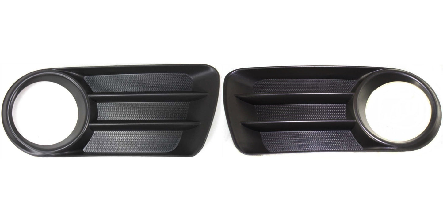 Ford Explorer Fog Light Bezel Pair, Black Textured