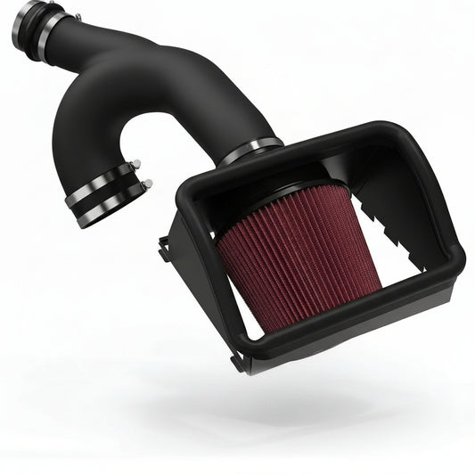 K&N Cold Air Intake System: High-Flow Air Filter, Increase Performance & Towing: Compatible with 2015-2025 FORD: F150, 63-2593