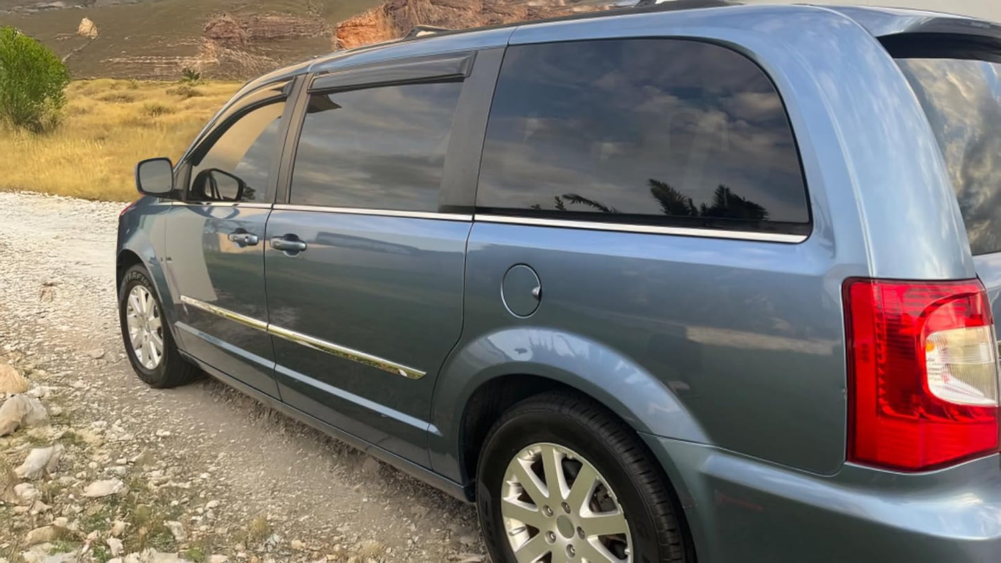 Chrysler Town & Country Dark Smoke Window Visors