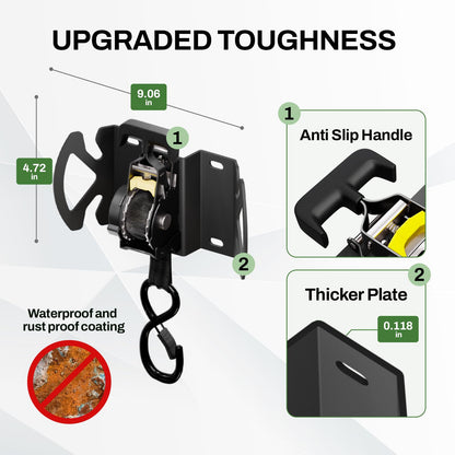 Retractable Ratchet Straps for Ford F-Series (2015-2026)