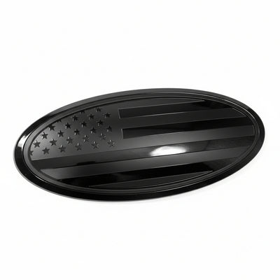 5" Black Tailgate Emblem for Ford Bronco Sport - Metal Overlay