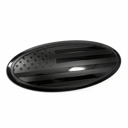 5" Black Tailgate Emblem for Ford Bronco Sport - Metal Overlay