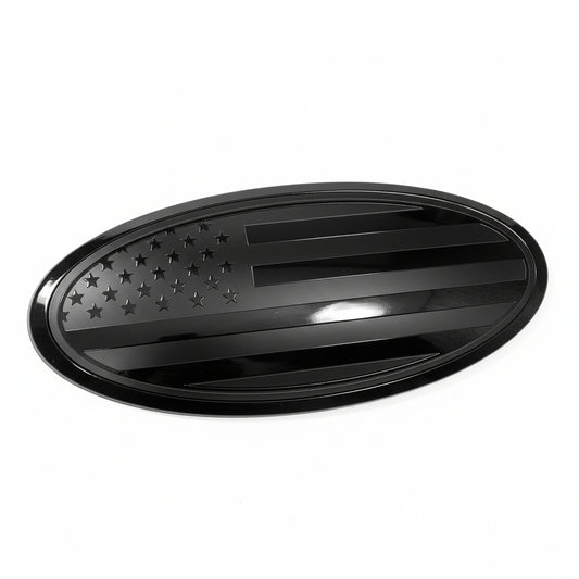 5" Black Tailgate Emblem for Ford Bronco Sport - Metal Overlay