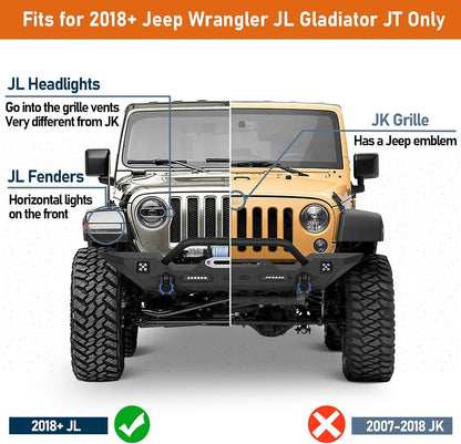 Hooke Road Overlanding Roof Rack for 2018-2025 Jeep Wrangler JL 2/4 Doors & Gladiator JT, Steel Cargo Basket for Jeep Hard Top Only