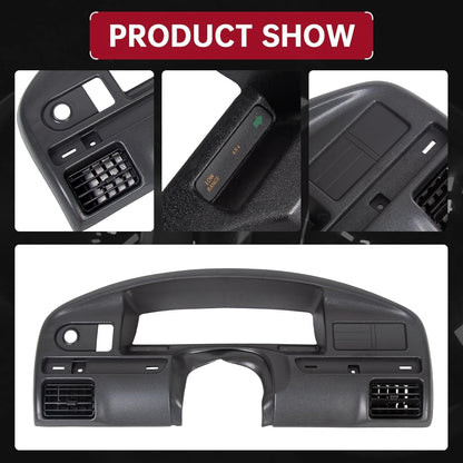 Dash Cluster Bezel for 1992-1997 Ford F-Series & Bronco (Gas Engines Only) - Replaces F2TZ15044D70A