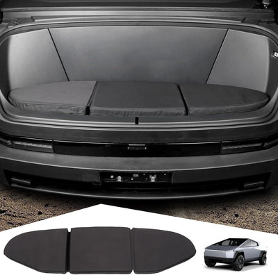 Black Foldable Frunk Seat Cushion fit for Tesla Cybertruck